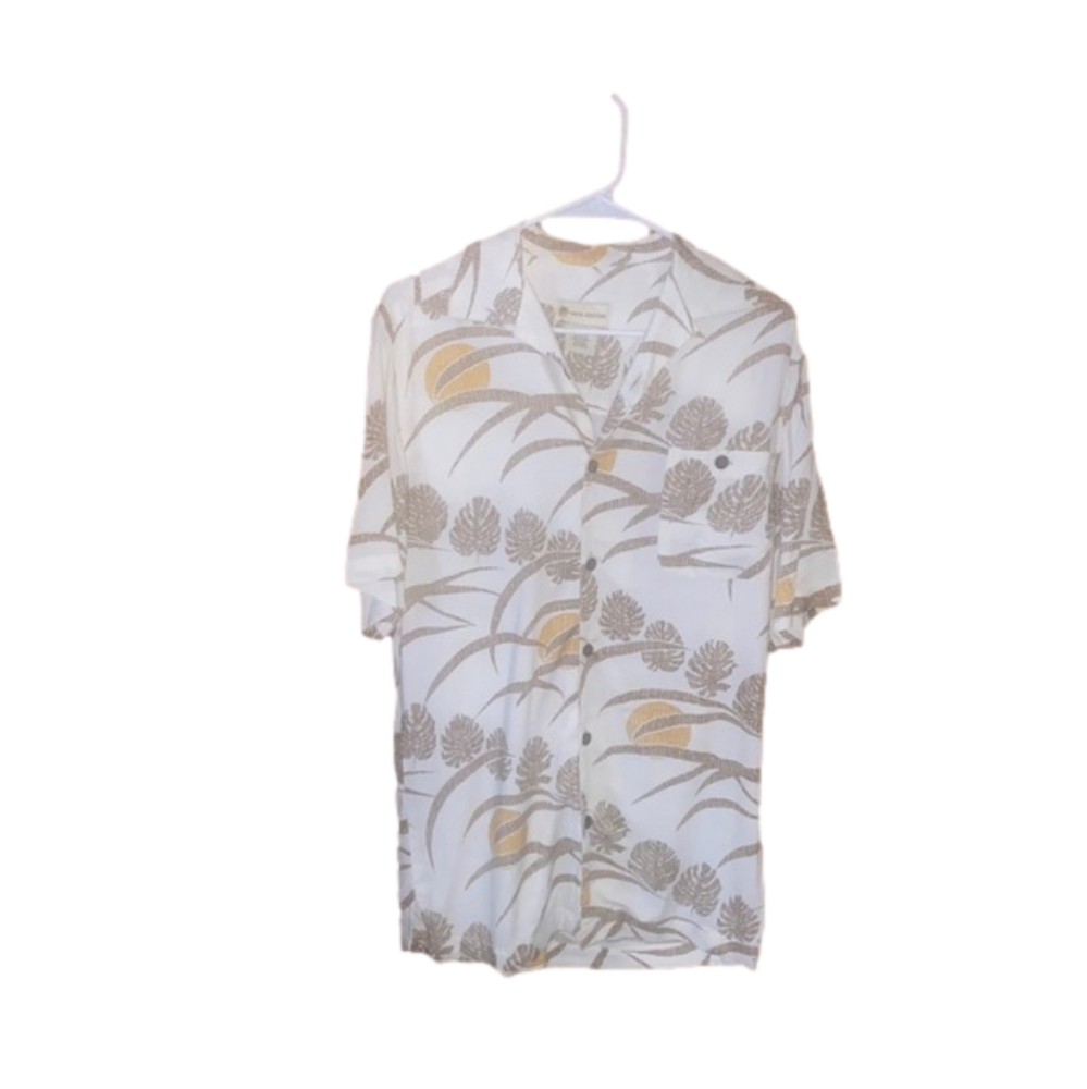 Havana Jack’s Cafe Beige Hawaiian Shirt
